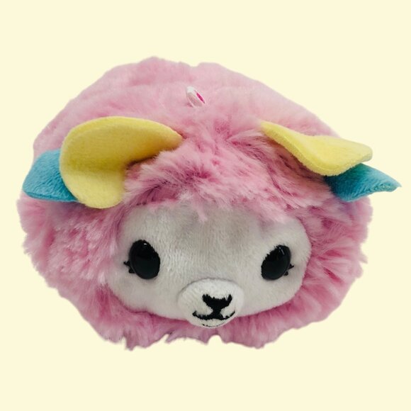 Pikmi Pops Pikmi Flips 2017 Cotton Candy 4" Bailey The Sheep Reversible Plush - Picture 1 of 5